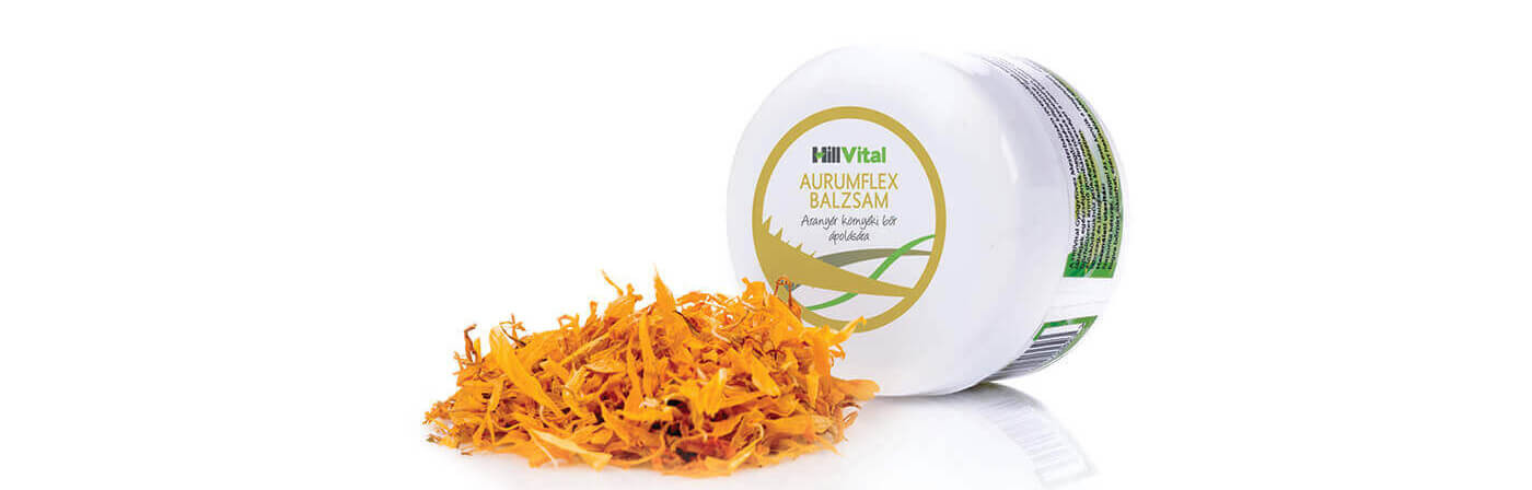 Aurumflex balzsam - aranyérre - hillvital - rendelés - 2690 Ft.