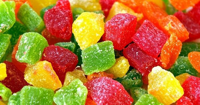 Kandírozott gyümölcs házilag recept.