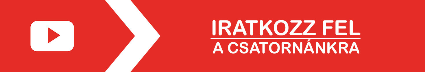 Iratkozz fel youtube csatornánkra.