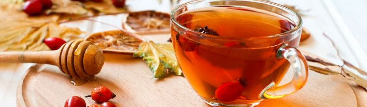 Csipkebogyó tea