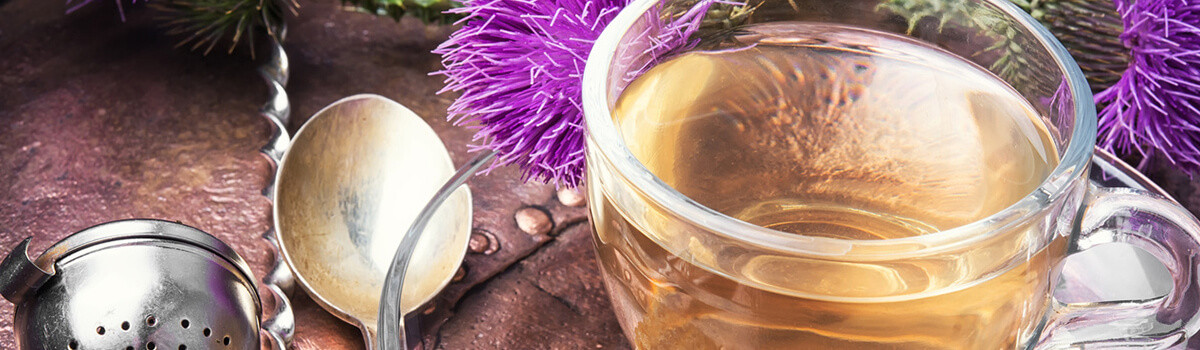 Máriatövis tea