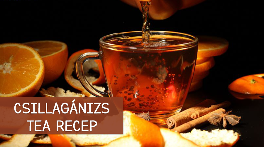 Csillagánizs tea recept