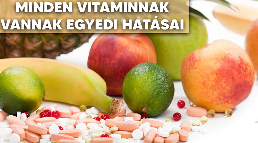 Vitaminok hatása