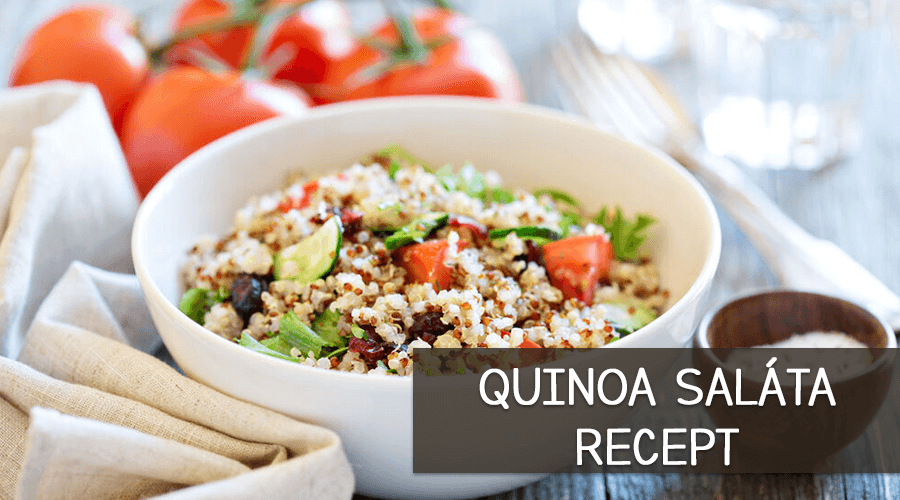 Quinoa saláta recept.