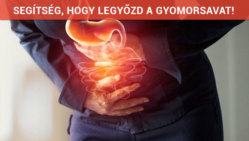 Segítség, hogy legyőzd a gyomorsavat!