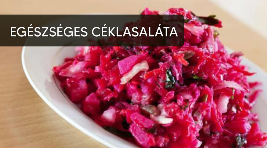Készíts te is egészséges céklasalátát.