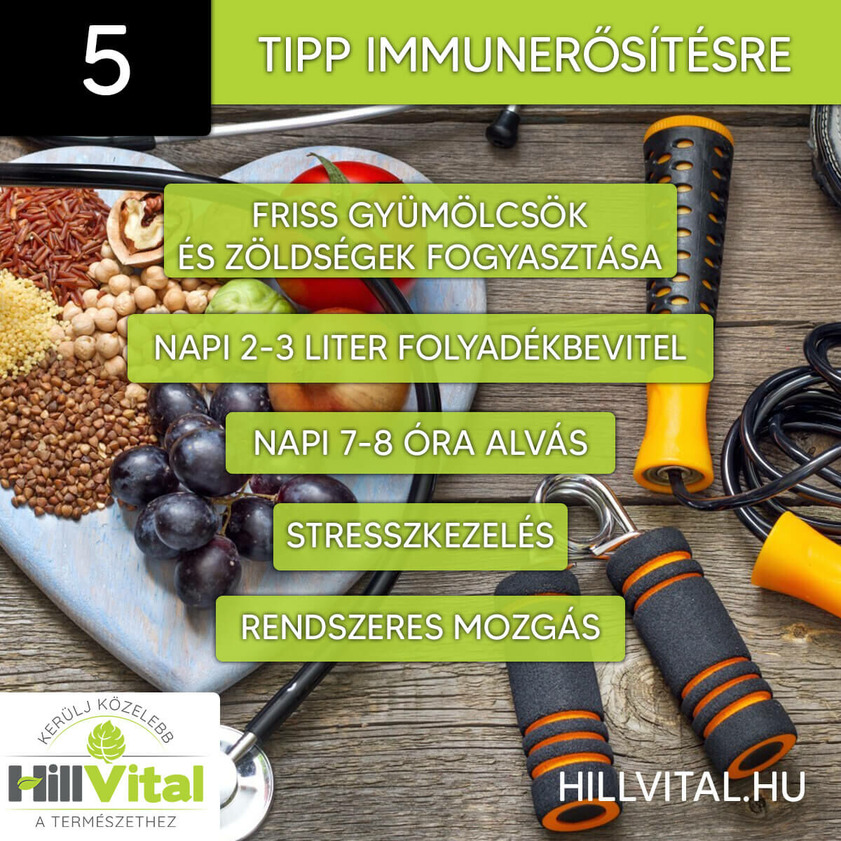 5 tipp az immunrendszer erősítésére.