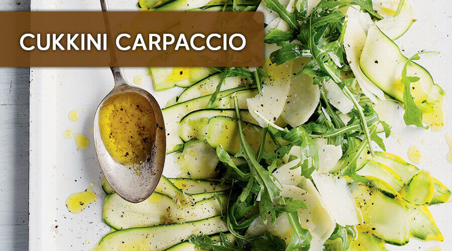 Egy egészséges carpaccio recept.