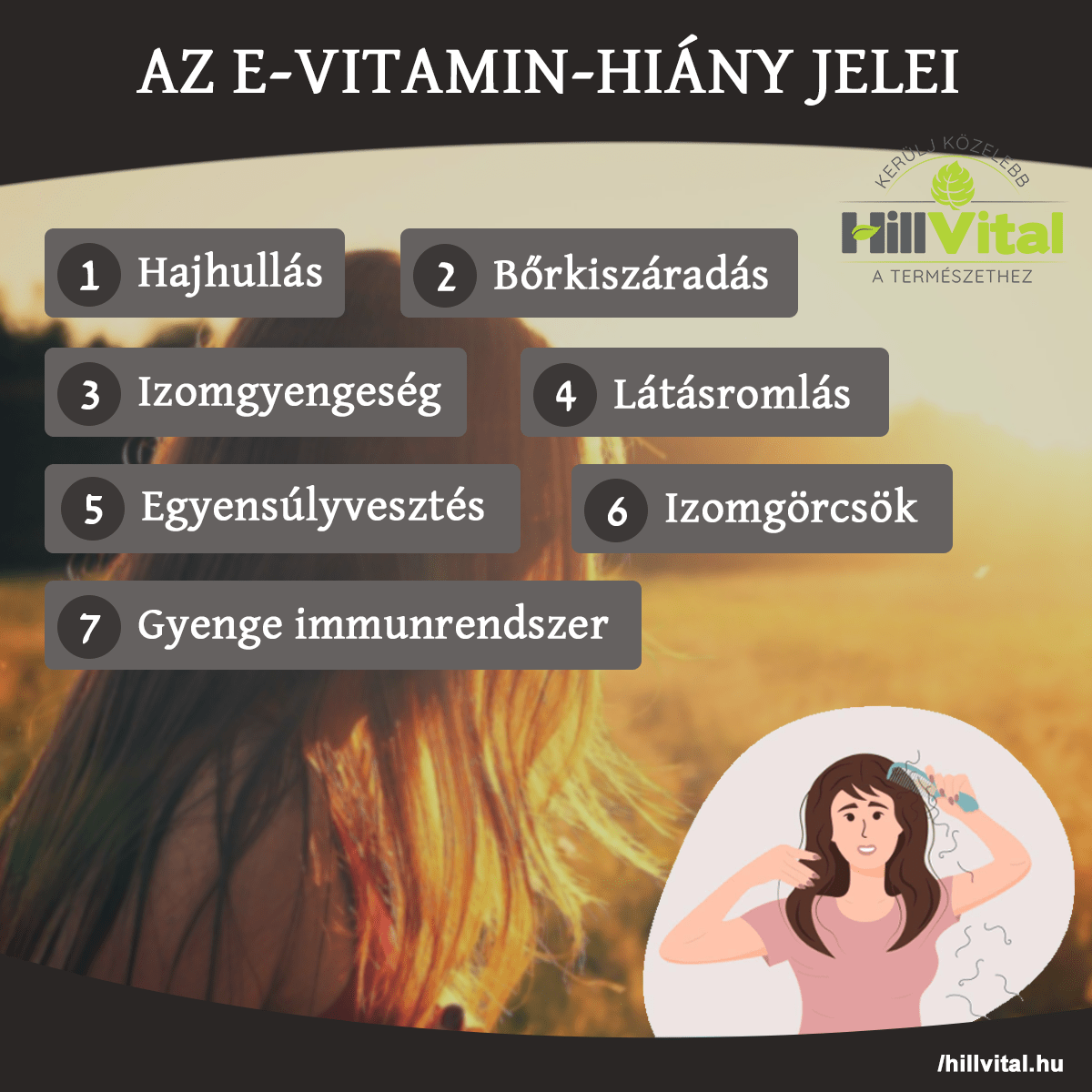 Az E-vitamin hiány egyértelmű jelei