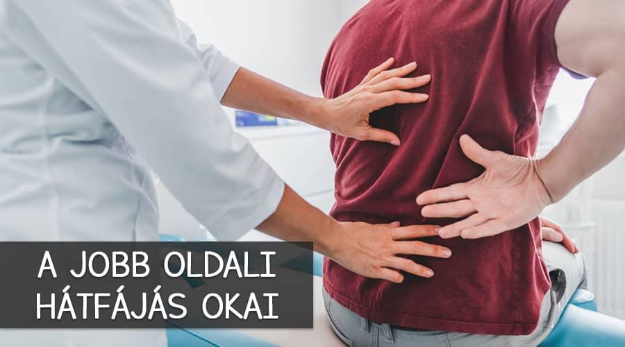 Jobb oldali hátfájás
