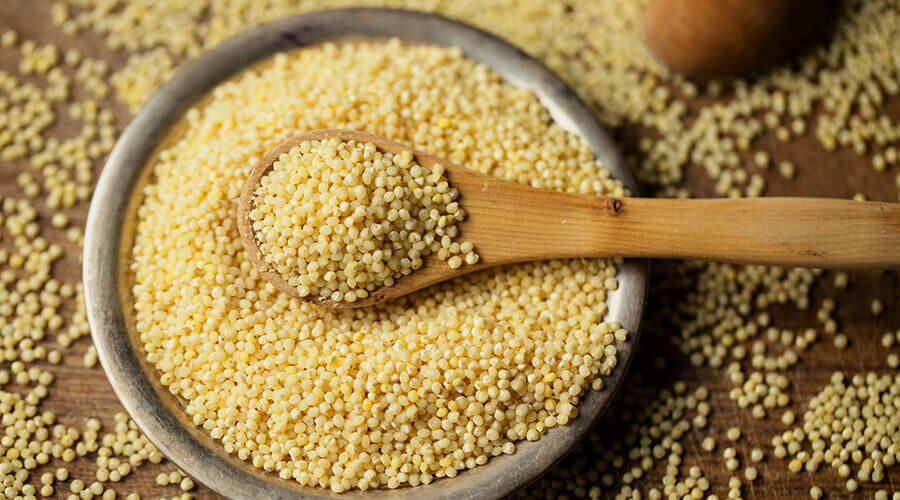 Egy tál quinoa.