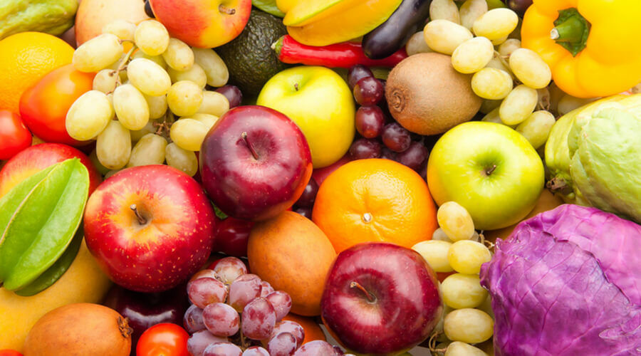 Ekcéma esetén fogyassz sok gyümölcsök és zöldséget.