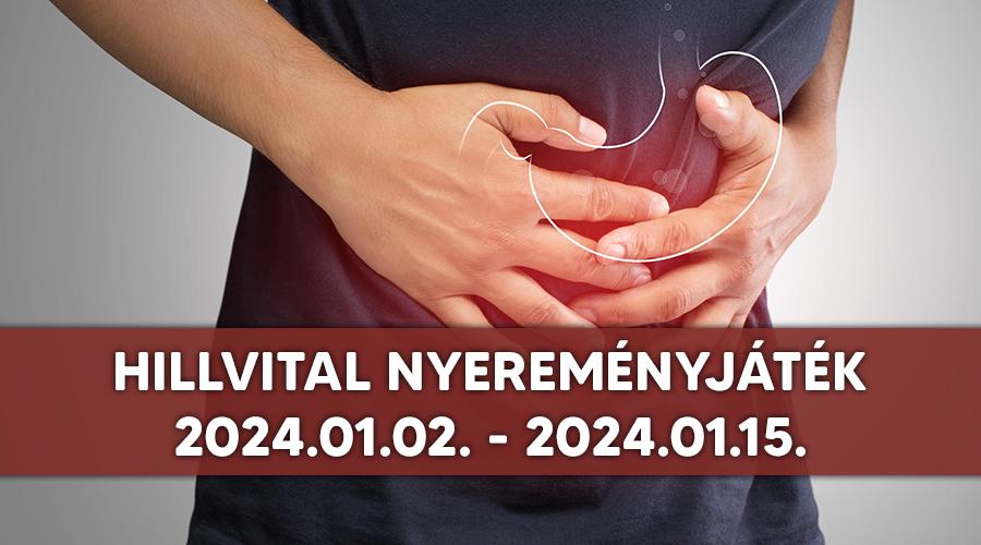 HillVital Nyereményjáték 2024.01.02.-2024.01.15.-ig 