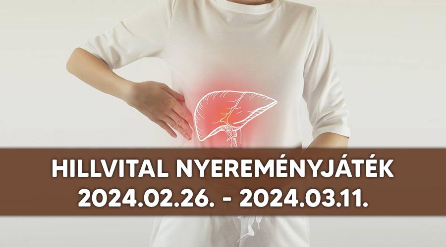 HillVital Nyereményjáték 2024.02.26.-2024.03.11.-ig 