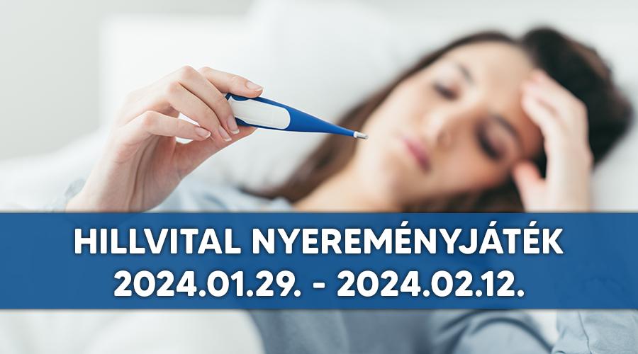 HillVital Nyereményjáték 2024.01.29.-2024.02.12.-ig 