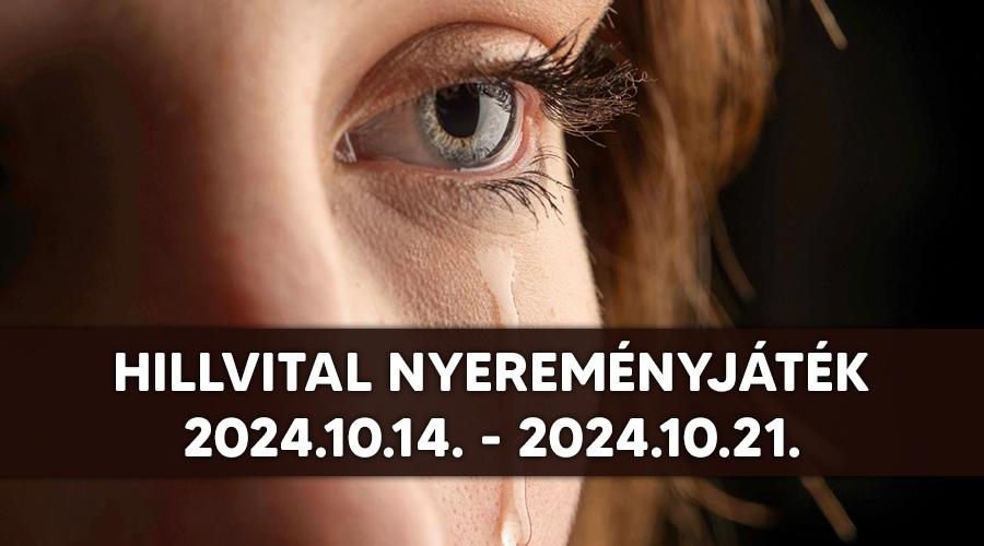 HillVital Nyereményjáték 2024.10.14.-2024.10.21.-ig 