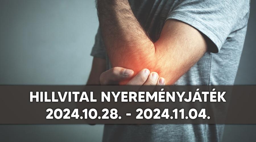 HillVital Nyereményjáték 2024.10.28.-2024.11.04.-ig 