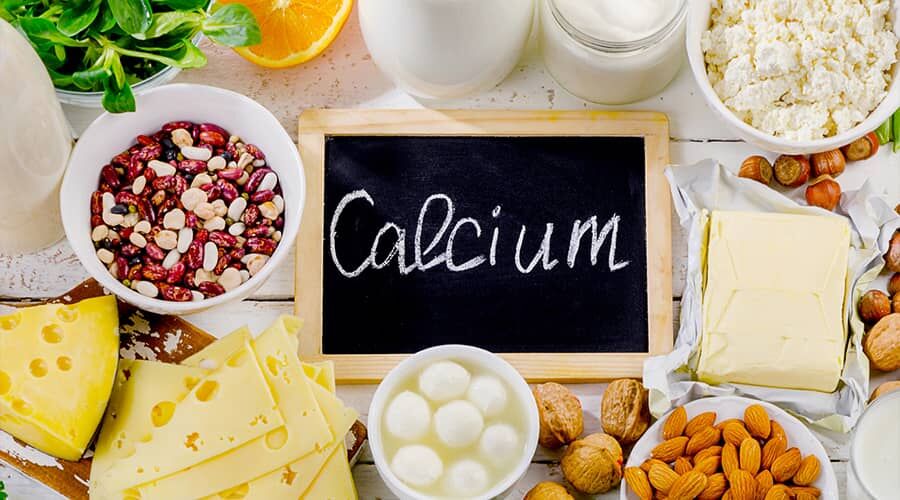 Kalcium tartalmú ételek.