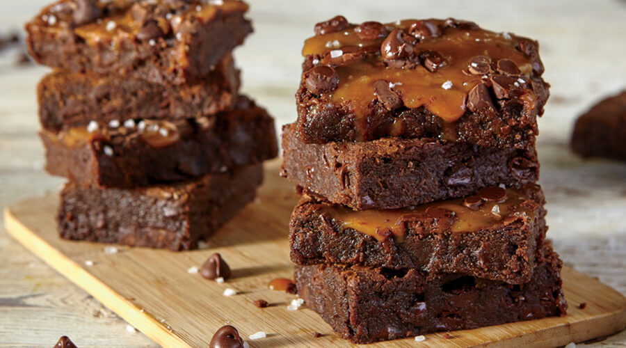 Sütés nélküli csokis brownie, egy finom egészséges édesség.