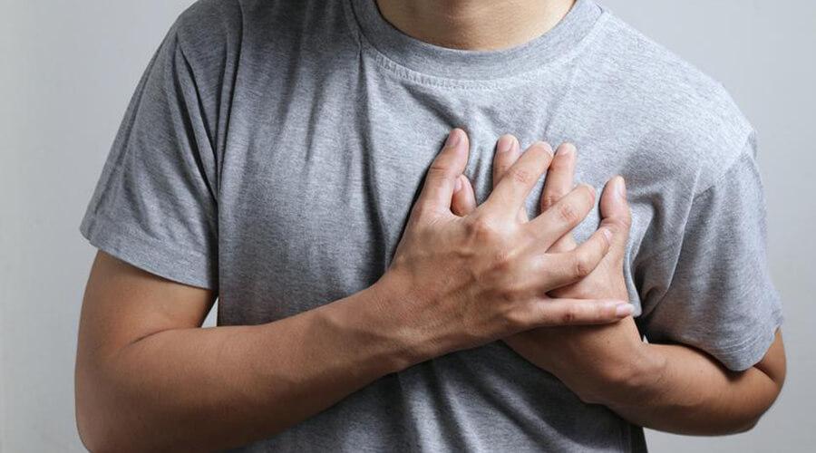 There may be several causes of chest pain.