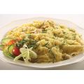 Fokhagymás-csirkés spagetti