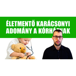 Életmentő adomány a gyermeksürgősségi részlegnek – Hillvital