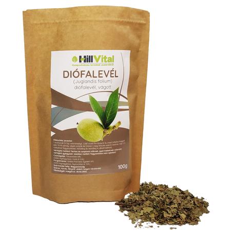 diólevél tea szemre