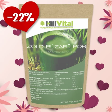 Zöld búzafű por 150g 