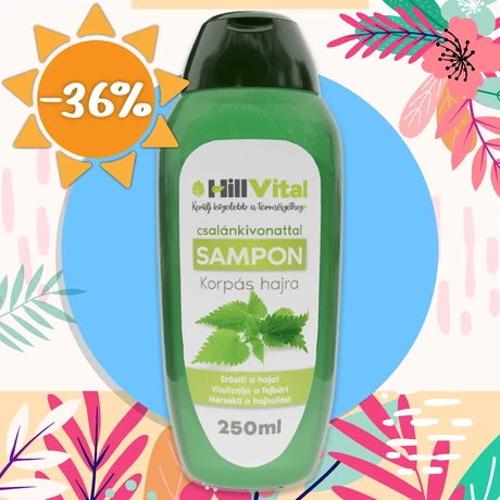 Csalánkivonatos sampon (250ml)