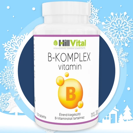 B-komplex vitamin 100 tabletta