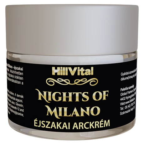 Nights of Milano - Éjszakai arckrém 50ml