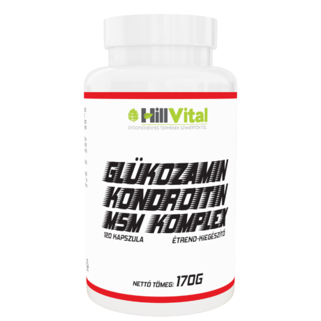 Glükózamin-kondroitin 60 kapszula. VitaKing Glükozamin + Kondroitin + MSM – 60db tabletta