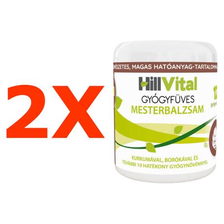 Gyógyfüves Mesterbalzsam - 2db.