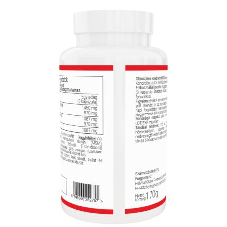 JutaVit Glükozamin+kondroitin+msm 60x - Glükozamin-kondroitin natur termék