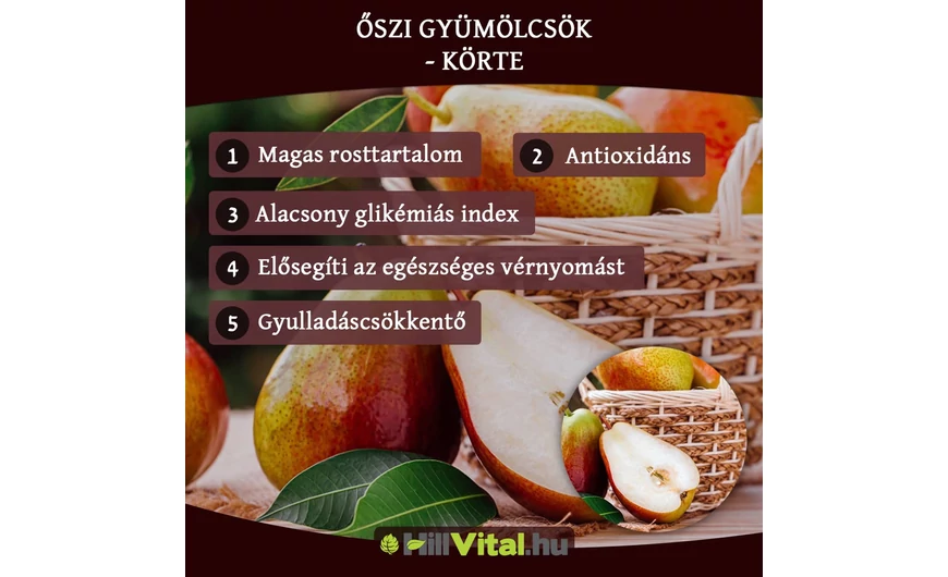 Őszi gyümölcsök - Körte