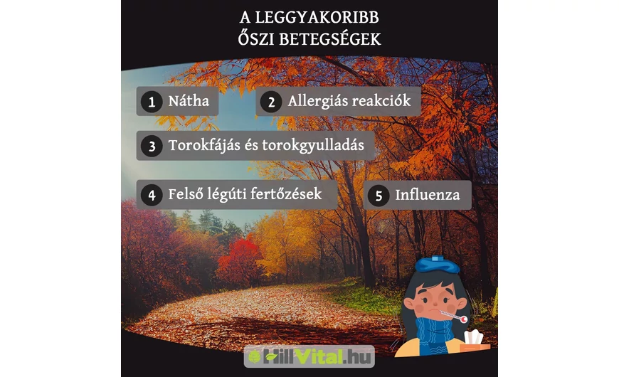 Leggyakoribb őszi betegségek