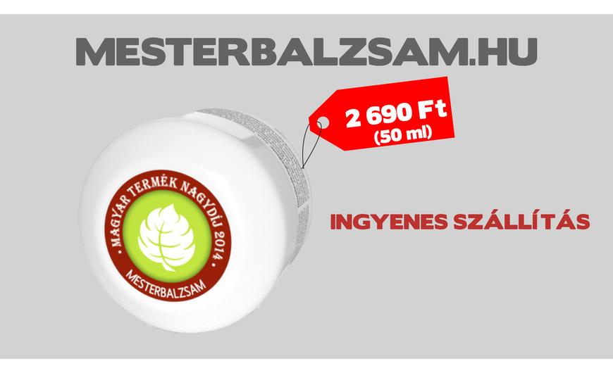 Mesterbalzsam - csak 2690 forintért??? Igen!