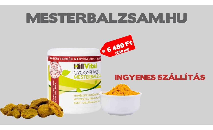 Izomfájdalmak? A Mesterbalzsamot próbáltad már?