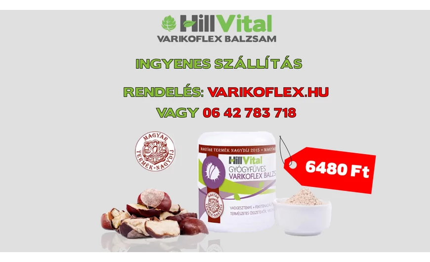 Varikoflex balzsam - természetes ellenszere a visszérnek