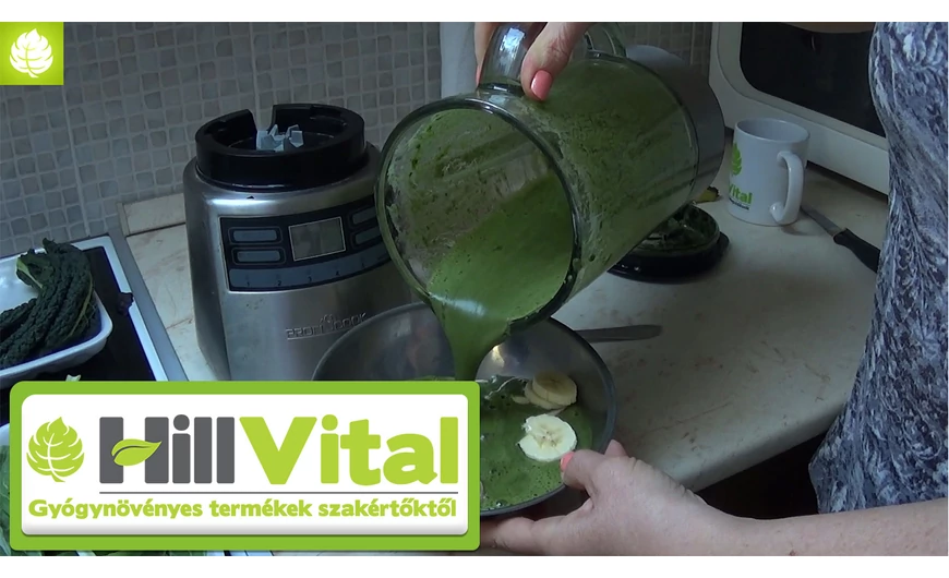 Ehető és iható zöldturmix! Készítsd el te is!