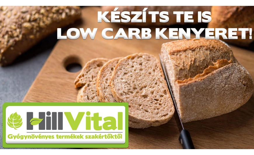 Készíts te is kenyeret a Super Lowcarb lisztkeverékből