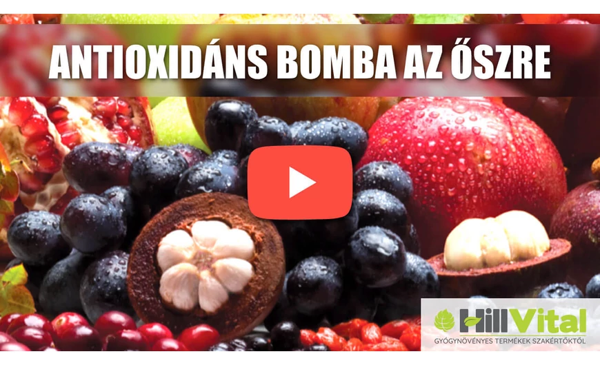Antioxidáns bomba mindössze 4 összetevőből!