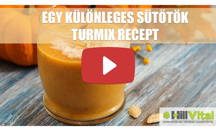 Egy különleges sütőtök turmix recept