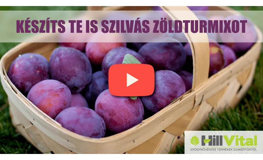 Nagyszerű szilvás zöldturmix 