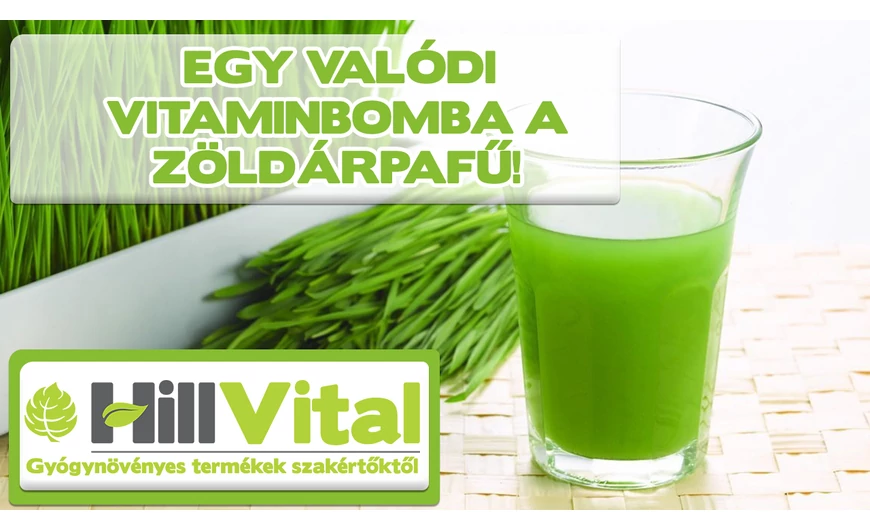 Fogyassz zöldárpafüvet ha fontos az egészséged!