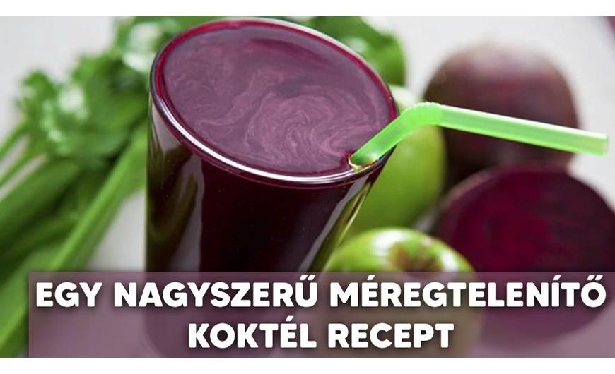 Készíts méregtelenítő koktélt!