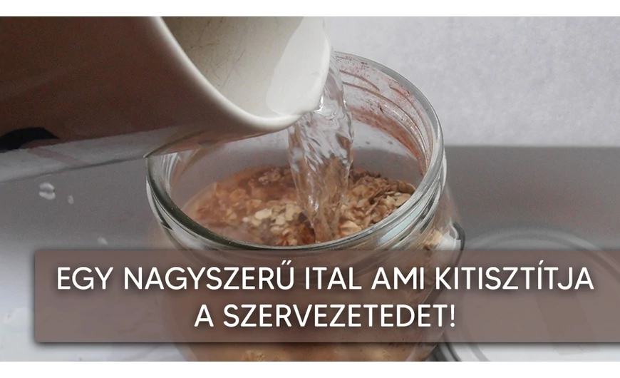 Ez az ital garantáltan kitisztítja a szervezeted!