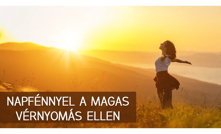 Napfénnyel a magas vérnyomás ellen