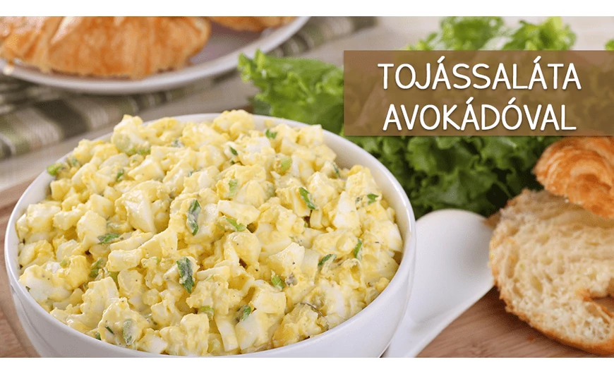 Tojássaláta avokádóval