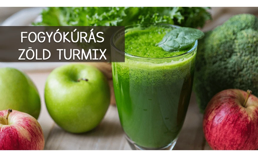 Fogyókúrás zöld turmix